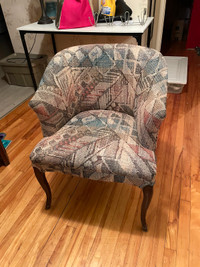 Comfy upholstered chair 