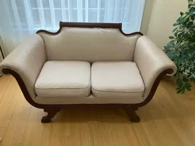 Antique Settee French provincial style, View more
