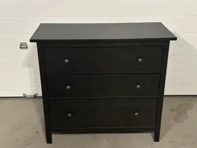 IKEA HEMNES solid wood dresser 3 drawers, View more