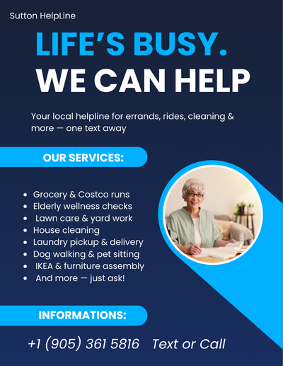 Sutton Helpline : Local Help with Errands & More, View more