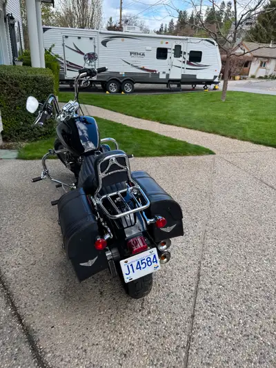 Includes many add-ons such as removeable saddlebags, removeable sports rack, removeable windshield,...