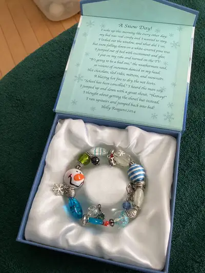 Snow- Day winter Braclet, View more
