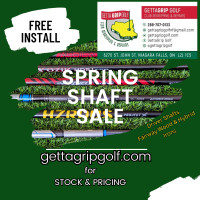 Spring Driver/Wood Shaft Sale......New Demos Just Arrived