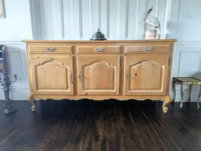 Antique French Country Sideboard, View more