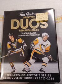 2023-24 tim hortons hockey cards Dous complete $750.OBO album 