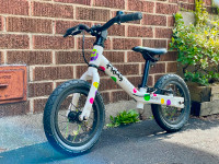Balance Bike - Rainbow Frog Bike 12" for ages 2-3