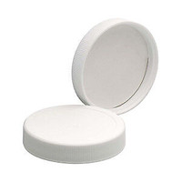 White Polypropylene Caps with Polyvinyl-coated Liner 58mm/400