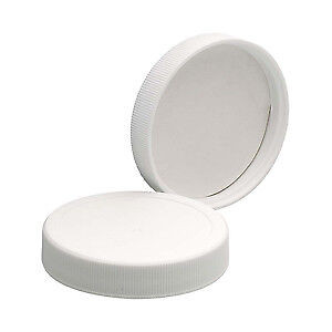 White Polypropylene Caps with Polyvinyl-coated Liner 58mm/400 in Accessories in Gatineau