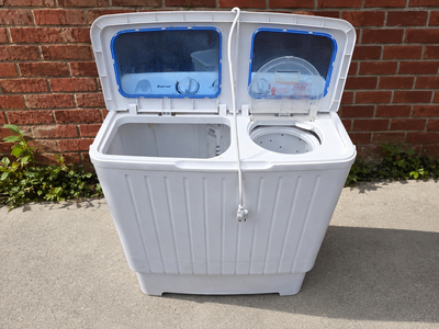 Costway Portable Twin-Tub Apartment Washer & Spin Dryer, View more