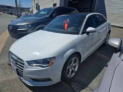 2015 Audi A3 2.0T quattro Progressiv 118,000 km $13,995 AWD, 6 speed S tronic, 2.0T. Leather, panora...