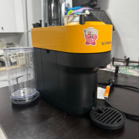 Nespresso Capsule Coffee Maker Machine + Free Pods Container