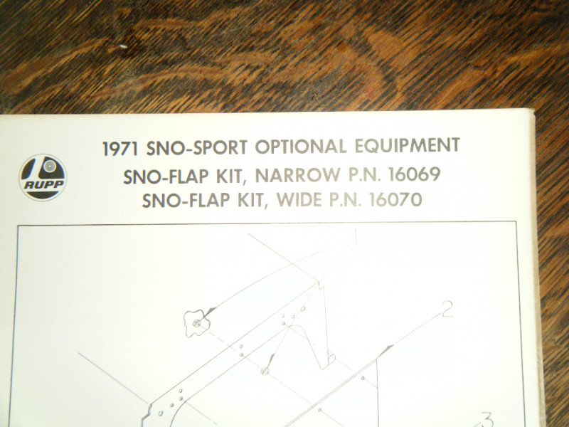 Rupp 1971 sno for sale  