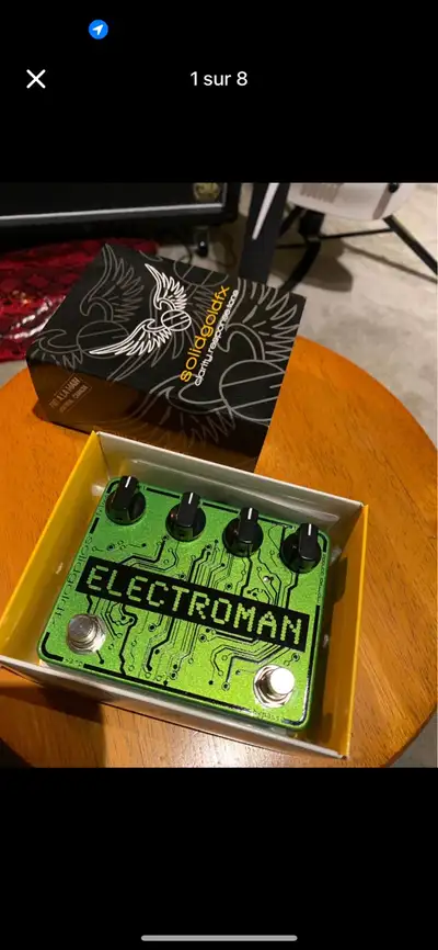 Neuve SolidGold Fx Electoman Analog  Delay avec Fx loop , View more