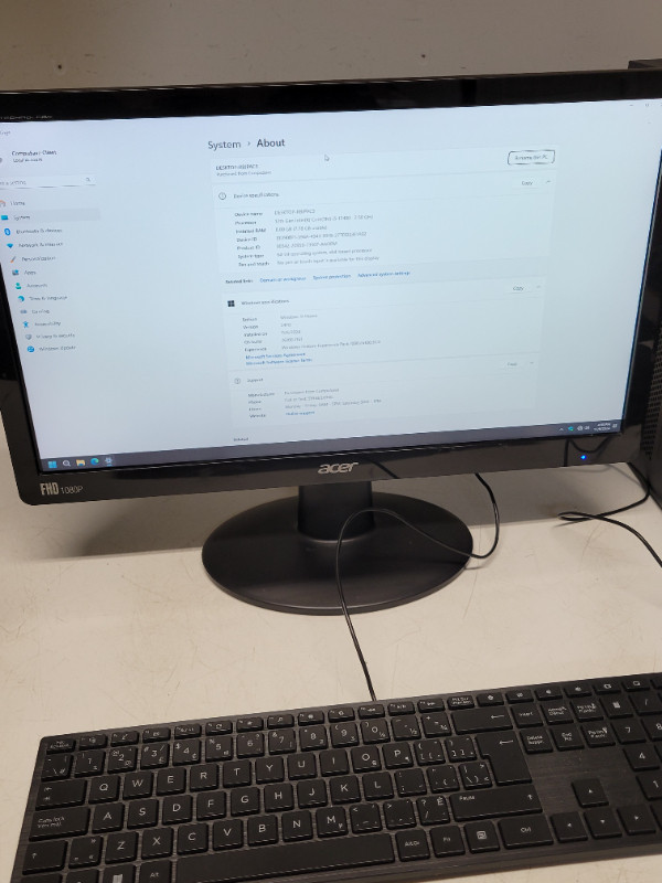 Desktop PC with 19.5in Monitor in Desktop Computers in Norfolk County - Image 3