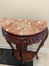 Marble Console table for sale, only $50  !!!