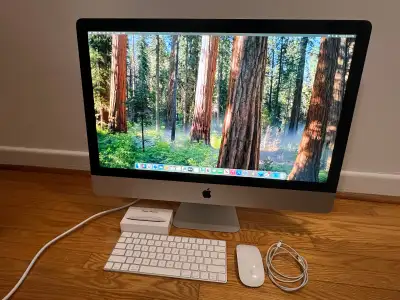 Apple iMac 27 2019 5K i5 8GB 1TB Final Cut Pro Perfect Screen, View more