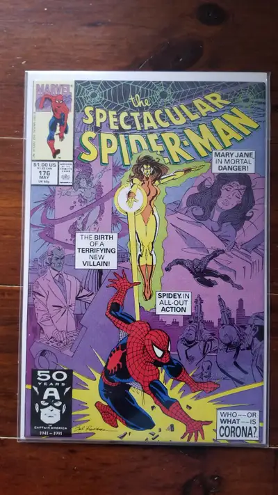 The Spectacular Spider-Man - comic - issue 176 - May 1991, View more