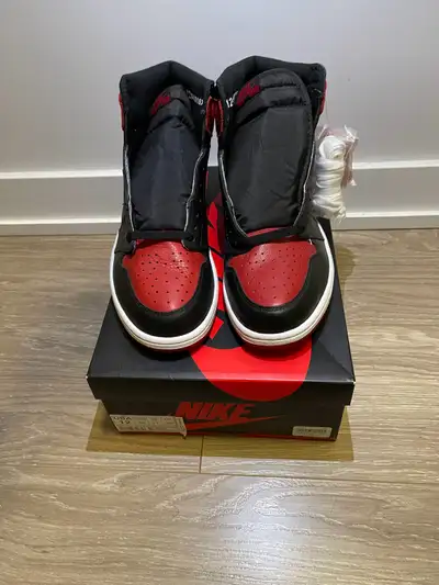 For sale brandnew DS Jordan 1 bred 2016Size 12, View more