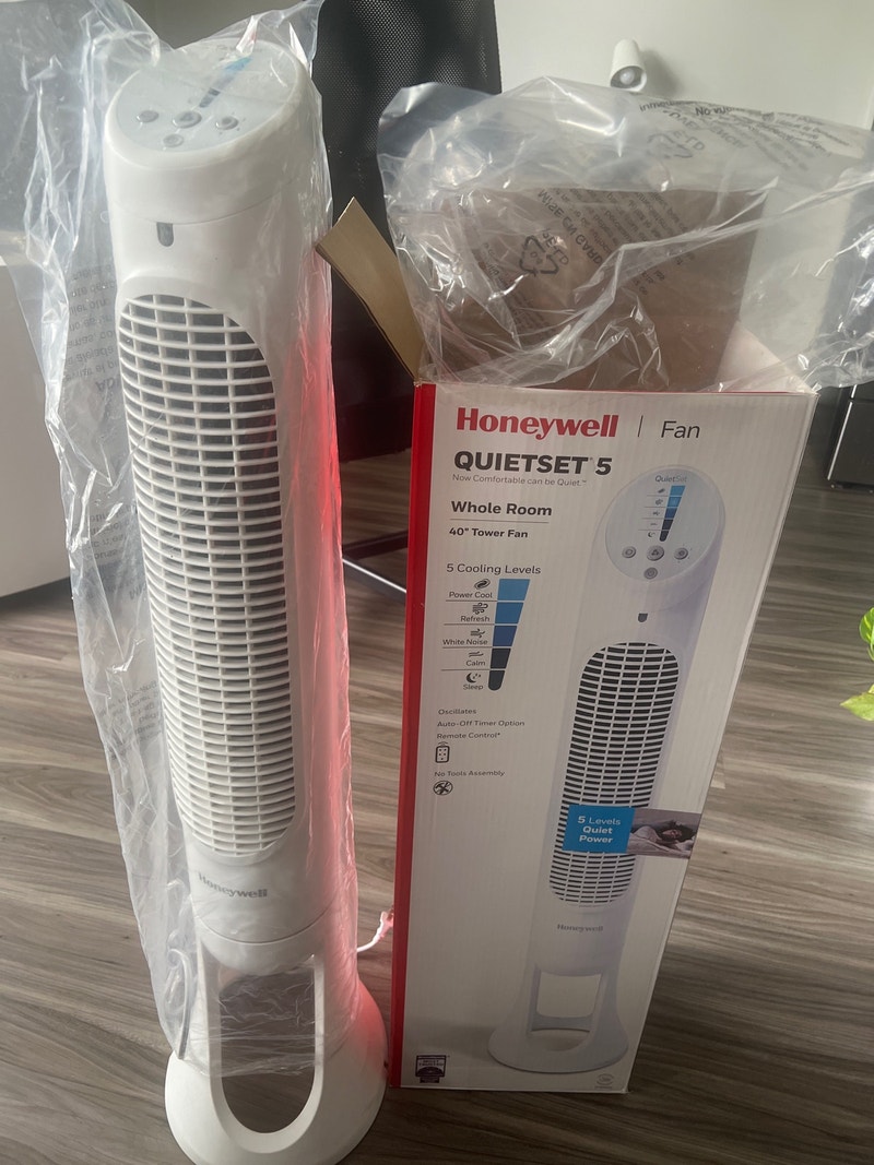 Honeywell quiet set 5 tower fan Indoor Lighting & Fans City of