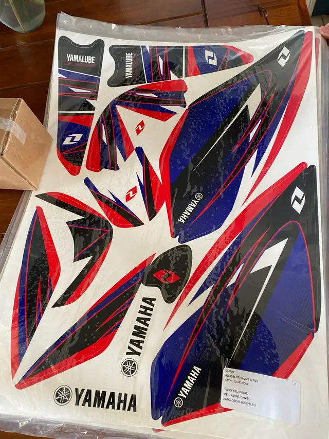 KIT GRAPHIQUE STICKER KIT YAMAHA ZUMA YW50FX 2014@2018 in Scooters & Pocket Bikes in Laval / North Shore - Image 3