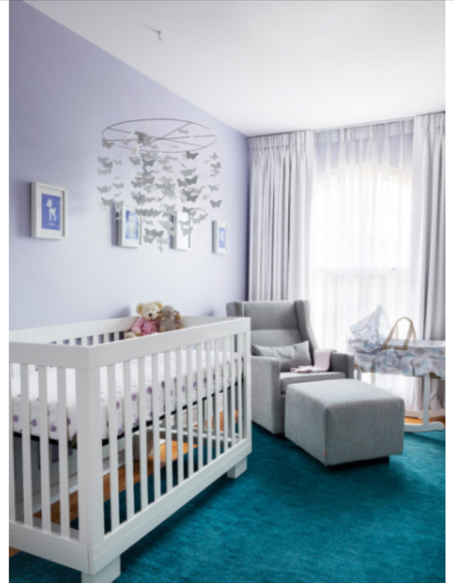 Crib, new mattress and bedding  in Cribs in Gatineau