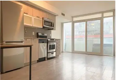Luxury two bedroom and one bath condo for rent on Queen Street