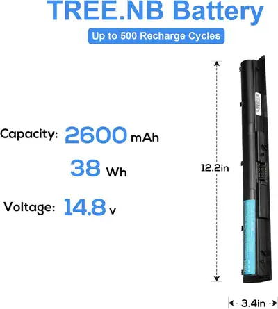Tree.NB Spare 800049-001 K104 KI04 Battery for HP Pavilion, View more