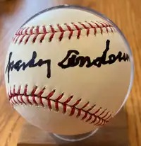 Detroit Tigers (HOF) Sparky Anderson Autographed Ball - ship $20