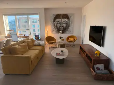 UN CONDO OÙ L’ON SE SENT BIEN DÈS QU’ON ENTRE Nous offrons en cession de bail notre magnifique unité...