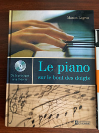 2 Méthodes de piano- français- jamais utilisées avec CD