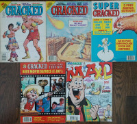 Magazines Revues en anglais - Cracked - Super Cracked - Mad XL