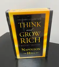 NEW HARDCOVER. Think and Grow Rich Deluxe Edition. Napoleon Hill
