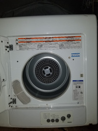 Apartment size washer and dryer