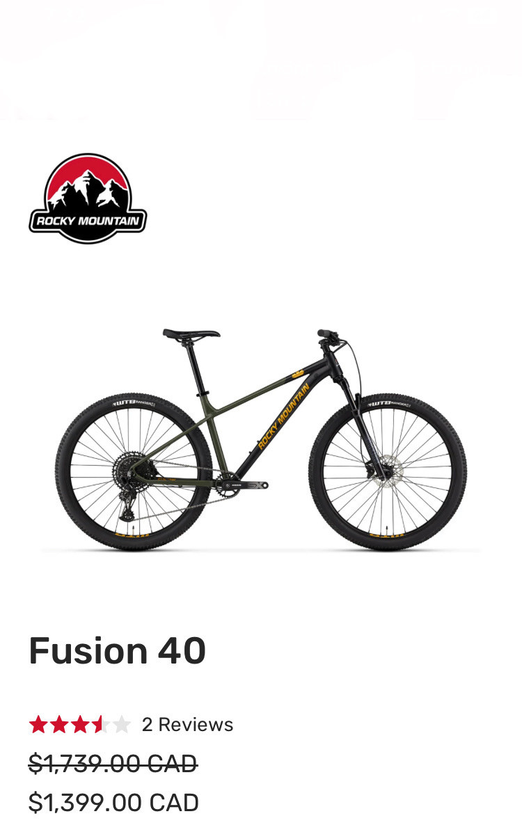 Rocky Mountain house fusion 2022 Mountain Red Deer Kijiji