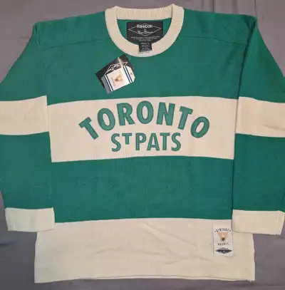 RARE Toronto St Pats Reebok Roger Edwards Sweater Jersey, View more