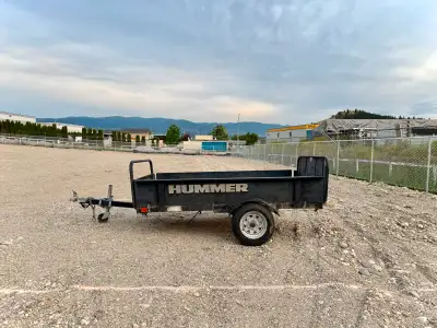Features: • Make/Brand: Snowbear • Canadian-Built Quality – HUMMER Edition Utility Trailer • Robust...