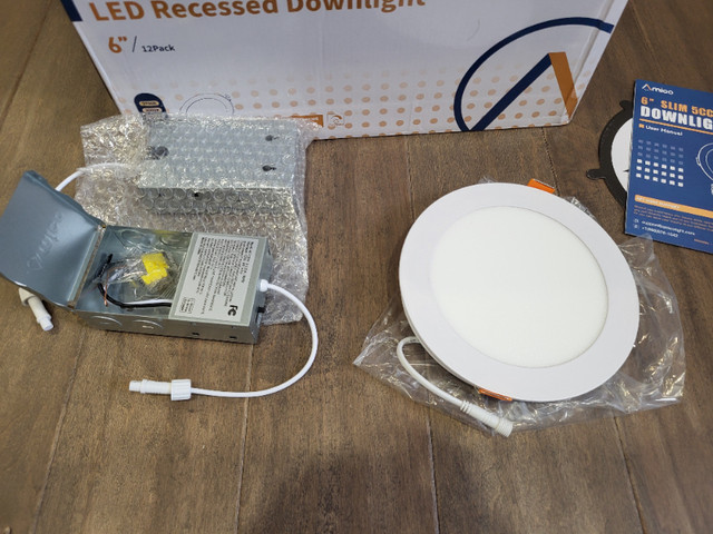 Brand New 12 Pack 6” Inch LED Potlights For Sale in Electrical in London - Image 4