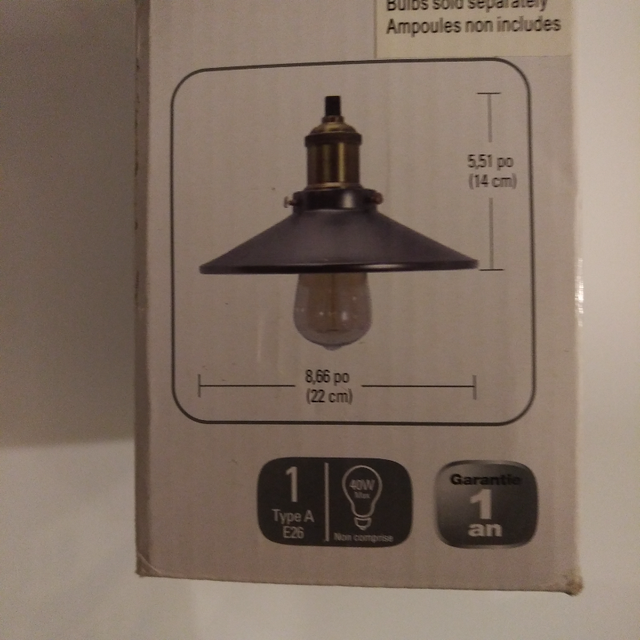 Light - Beldi, Ezra Collection, Pendant, 3-Light, Vintage Indust in Indoor Lighting & Fans in Markham / York Region - Image 6