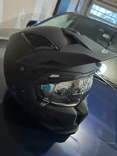 Brand new helmet