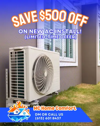 ❄️ MC Home Comfort – Professional HVAC Services in Ottawa ❄️, View more