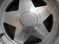 1990’s Era Boyd Coddington STAR 16” Aluminum Rims - 4 With Caps