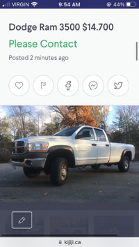 Dodge  Ram 3500 Cummins$10.700