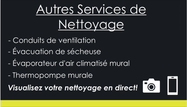 Nettoyage de Conduit Sécheuse - Dryer Vent Cleaning dans Ménage et entretien  à Laval/Rive Nord - Image 3