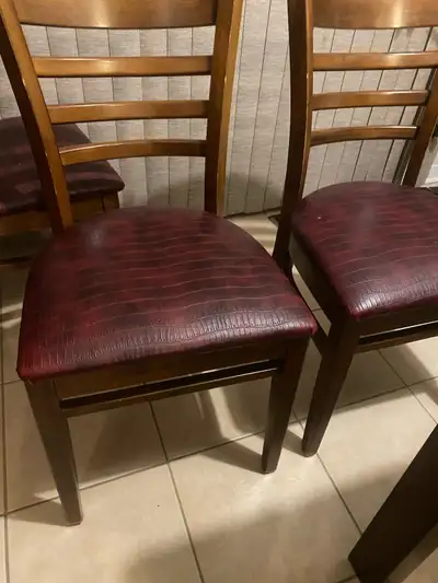 Dining Chairs 6 ( each $35), View more