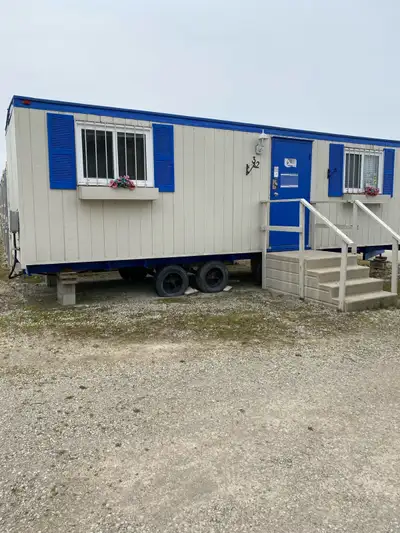 Mobile Office Trailer/ Tiny Home 519-674-5932 Ridgetown Storage Depot Trailer was completely remodel...