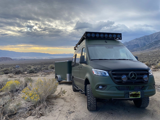 Fully Outfitted 2020 Mercedes Sprinter 4x4 Off-Grid Camper Van in Cars & Trucks in Victoria