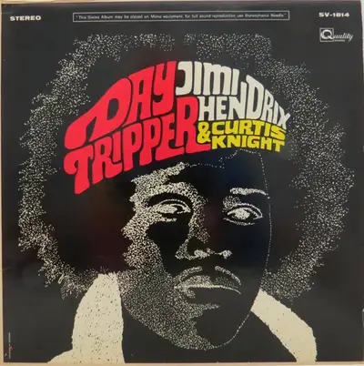 Day Tripper 1968 Jimi Hendrix and Curtis Knight LP record vinyl, View more