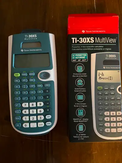 TI-30XS MultiView Scientific Calculator, View more