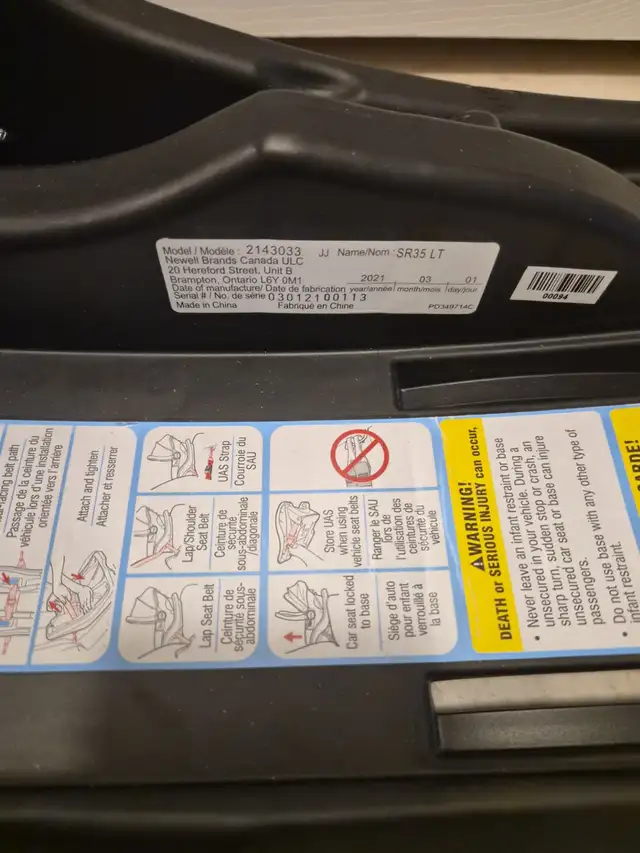 Graco Car Seat in Strollers, Carriers & Car Seats in City of Toronto - Image 6