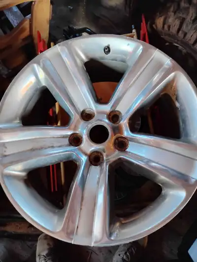 20 inch dodge rims not perfect but in good shape.